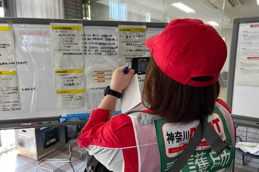 2日目 訓練当日・ホワイトボードから情報収集