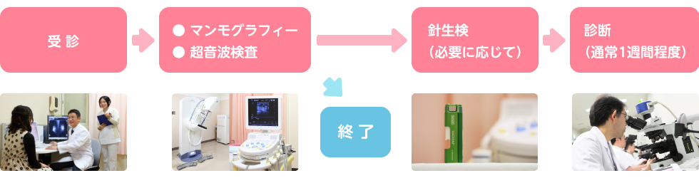 一般的な診断の流れ