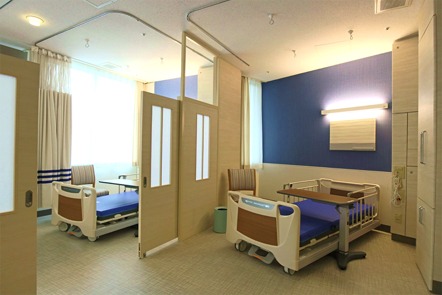 病室（6C病棟：4床室S）