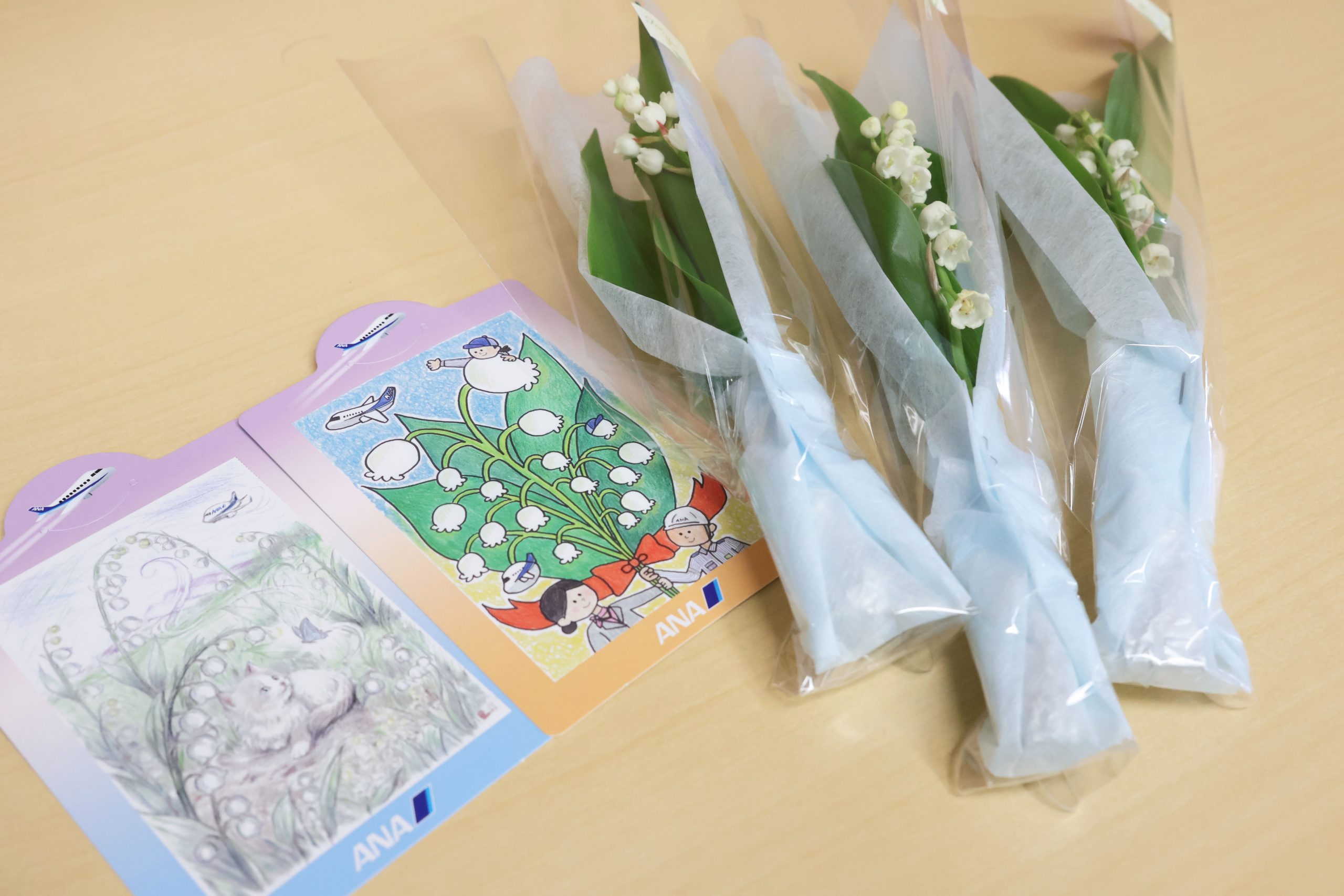 「ANA すずらん贈呈式」を開催しました